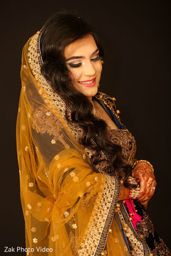 Pakistani bride mesmerizing portrait. Pakistani bride mesmerizing portrait.