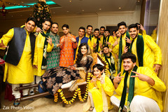Pakistani groomsmen and bride great capture. pakistani bride,pakistani wedding photography,groomsmen