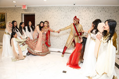 Pakistani bridal entourage. pakistani wedding photography,pakistani bride,bridal party