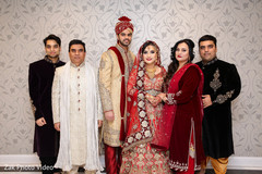 Pakistani wedding family portrait. pakistani wedding photography,pakistani bride and groom