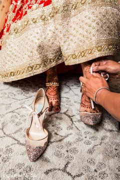 Stunning bridal heels. indian bridal fashion,indian bride