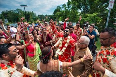 Indian groom welcome ceremony. indian wedding procession,indian groom,baraat