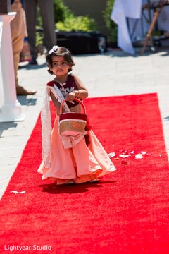 Cutest Indian flower girl. indian wedding photography,indian wedding ceremony,flower girl