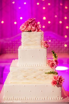 Delightful Indian wedding cake. indian wedding reception,floral and decor,planning and design,wedding cake