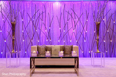 Lush Indian wedding stage. Lush Indian wedding stage.