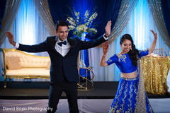 Charming indian bride and groom's dance performance Charming indian bride and groom's dance performance