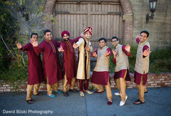 Elegant indian groom with groomsmen indian groom fashion,indian groomsmen fashion,indian bridal party