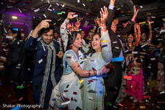 Cheerful indian wedding reception indian bride and groom,indian wedding reception,dj and entertainment