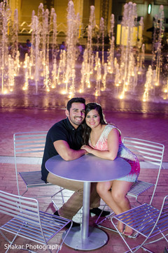 Indian couple during their engagement photo session Indian couple during their engagement photo session