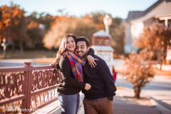 Enchanting indian couple during engagement photo shoot Enchanting indian couple during engagement photo shoot