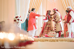 Indian wedding traditional jai mala ceremony indian wedding ceremony,indian bride and groom,jai mala ceremony
