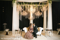 Adorable indian bride and groom indian wedding reception,indian bride reception fashion,indian groom fashion