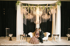 Indian bride and groom's reception photo shoot indian wedding reception,indian bride reception fashion,indian groom fashion