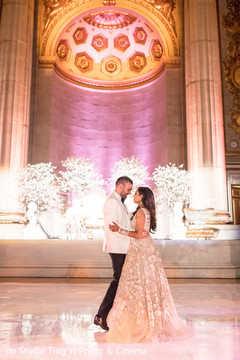 Indian wedding every last moment. indian wedding reception,dj,floral and decor,uplightning