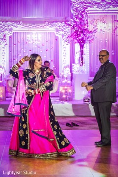 Insanely cute Father and daughter dance. indian wedding reception,dj's and entertainment,indian bride