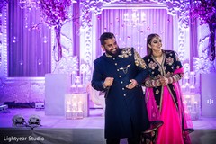 Over the top Indian wedding reception. indian wedding reception,indian bride and groom,reception fashion
