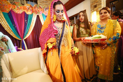 Gorgeous indian bride at her mehndi party Gorgeous indian bride at her mehndi party