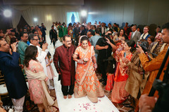 Indian bride's entrance to wedding ceremony indian wedding ceremony,indian wedding ceremony photography,indian bride fashion