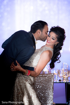 Cutest indian bride and groom moment indian wedding reception,indian bride and groom,bridal jewelry