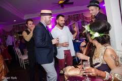 Vibrant Indian fusion pre-wedding celebration. Vibrant Indian fusion pre-wedding celebration.
