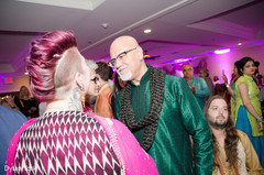 Sangeet night celebration. Sangeet night celebration.