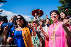 Indian wedding baraat. djs,baraat procession,indian groom