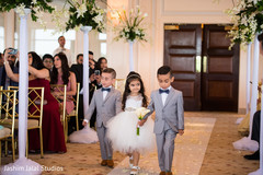 Glamorous ring bearer boys and flower girl. flower girl,christian ceremony,ring bearer boys