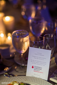 in lieu donation cards. catering,indian wedding reception,indian wedding food