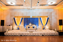 Beautiful indian wedding stage lighting Beautiful indian wedding stage lighting
