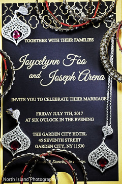 Indian wedding invitations and bridal jewelry. Indian wedding invitations and bridal jewelry.