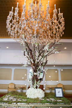 Unique seating card table decor. indian wedding reception,floral and decor,seating cards