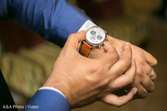 Indian groom's watch indian groom,indian groom getting ready,indian groom fashion