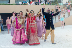 Indian bride during baraat celebration indian wedding baraat,baraat,indian bride fashion