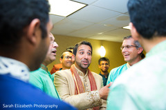 Indian groom with groomsmen Indian groom with groomsmen