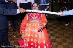 Maharani dancing limbo ombre lengha,indian bride fashion,indian wedding party