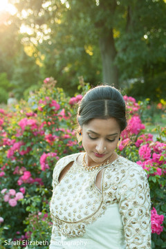 Beautiful white and gold lengha top indian bride fashion,bridal lengha