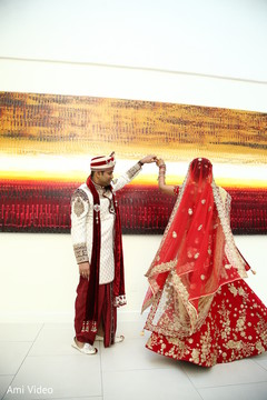 Glowing Indian lovebirds. indian wedding photography,indian bride and groom,ceremony fashion