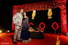 Stylish Indian bride and groom. planning & design,pre-wedding celebrations,pre-wedding fashion