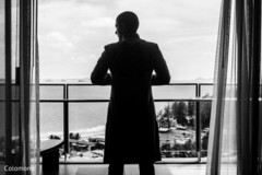 Indian groom black and white glance. sherwani,indian groom fashion,ceremony fashion,getting ready