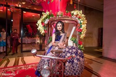 Indian bride in a rickshaw. pre-wedding celebrations,sangeet,rickshaw,indian bride
