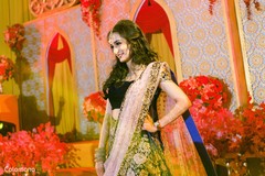Dazzling indian bride. pre-wedding celebrations,indian bride,pre-wedding fashion