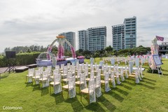 Beautiful outdoor wedding ceremony. destination wedding,indian wedding ceremony venue,floral and decor