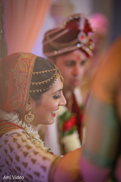 Happy indian bride during wedding ceremony indian bride,indian wedding ceremony