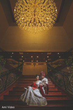Indian newlyweds portrait indian newlyweds,indian bride fashion,indian groom fashion