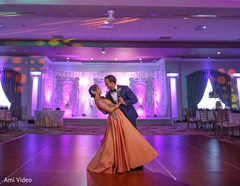 Gorgeous indian bride peach gown indian bride fashion,indian bride gown,indian groom fashion