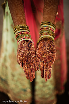 Indian bridal mehndi and bangles. pre- wedding celebrations,mehndi party,bridal mehndi