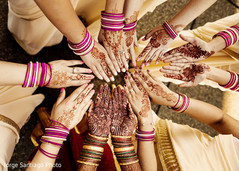 Sensational Indian bridal party mehndi designs. bridal party,mehndi,henna