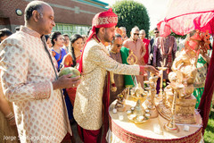 Indian groom welcome ceremony. indian groom,planning and design,pre-wedding traditions