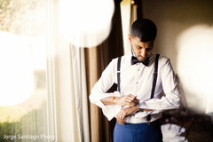 Awesome Indian groom getting ready. indian groom reception fashion,suit,getting ready