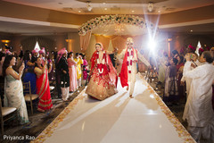 Guests cheering the new indian couple indian wedding ceremony,indian wedding mandap